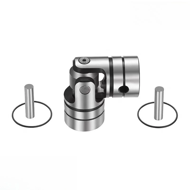Veekaft1PC 40CR Stainless Steel Cross Coupling Universal Joint for Drilling Tapping Machine Transmission Shaft