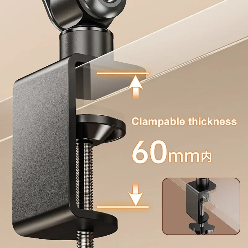 Suporte de leitura giratório acrílico 360 graus para leitura, suporte ajustável para livro de receitas, para laptop, tablet, receita