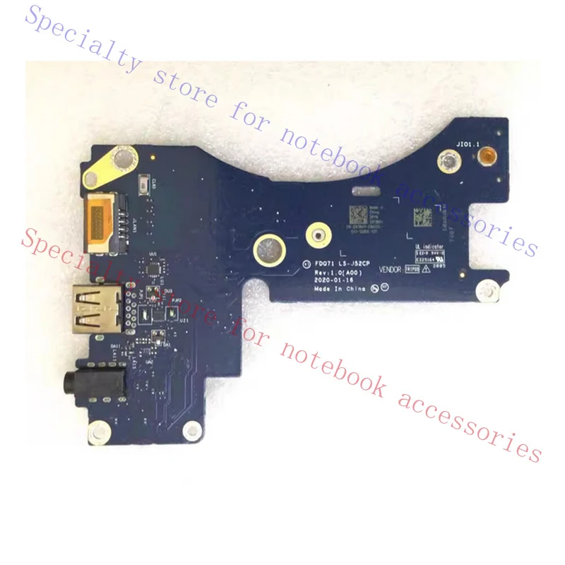 A+  For DELL Alienware M17 R4 USB AUDIO Ethernet Wlan BOARD FDQ71 LS-J52CP 0R18KH