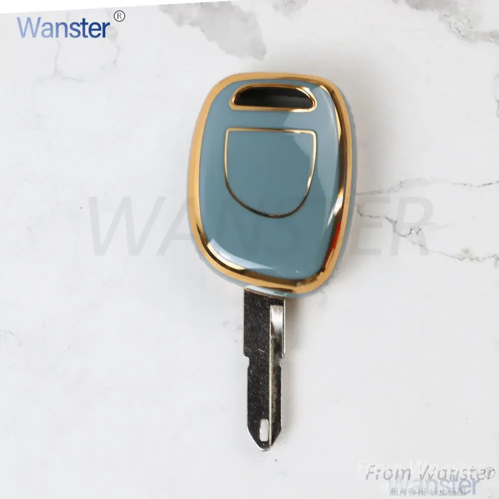 1 Button Tpu Car Key Case Cover Shell Keychian for Renault Clio II 2001-2008 Symbol 2011 Kangoo 2002-2004 Twingo Master Kangoo