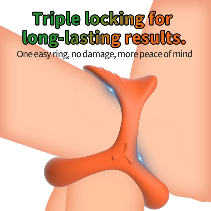 عبودية القضيب الدائري كم سيليكون العفة قفص كوكرينج لعبة الجنس للرجال مثلي الجنس تأخير القذف قوي الانتصاب القضيب موسع #2