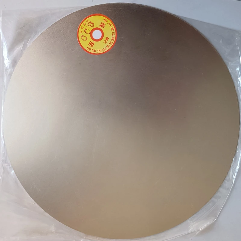 12" 300mm Schleifscheibe mit Schleifkorn, beschichtete flache Schleifscheibe für Edelstein- und Schmuckwerkzeuge, OHNE MITTELOCH – Detail 8