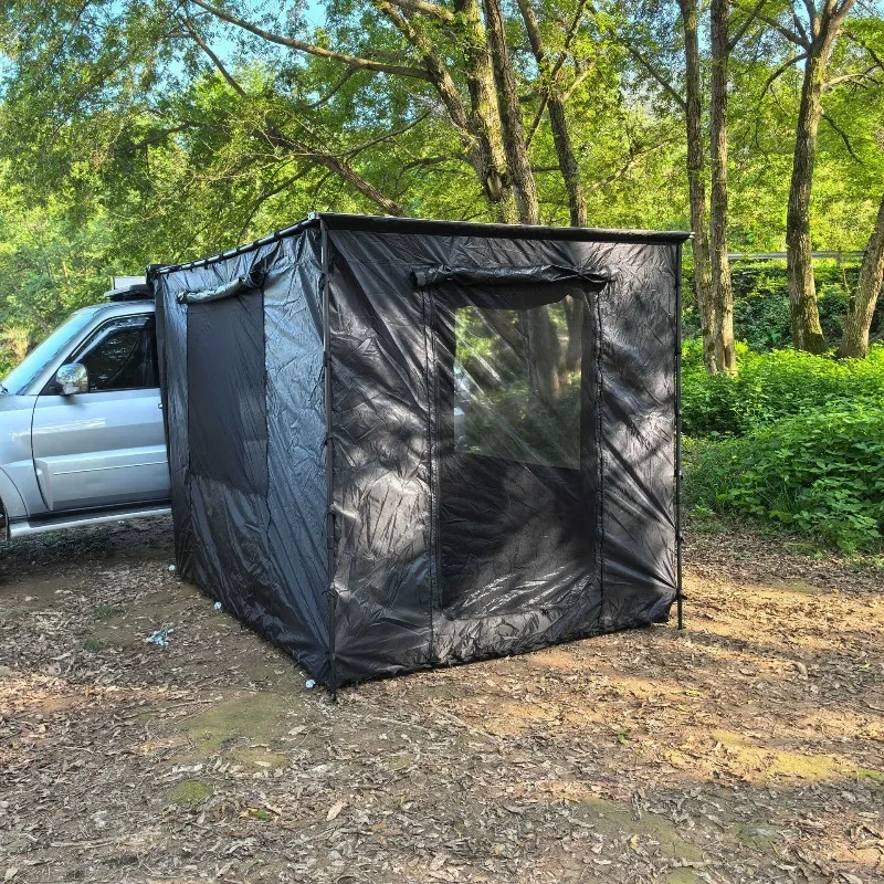 

Outdoor Camping Car Side Tent Portable Folding Square Windproof Self-driving Tours Tent Travel Sunshade Camping Supplies