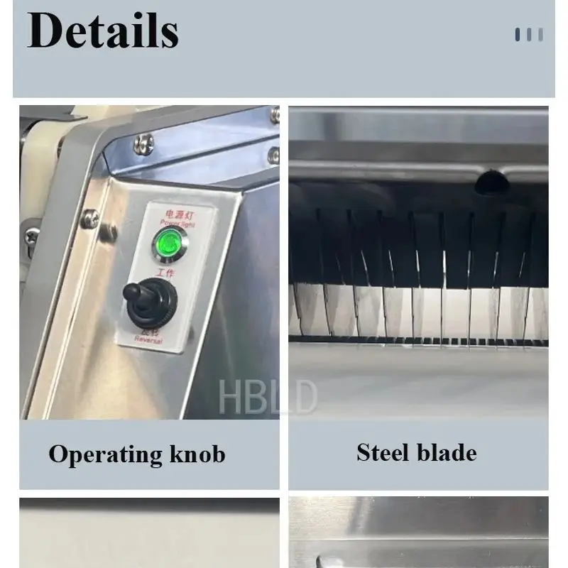 

Electric Desktop Fresh Meat Slicer Bulk Beef Cutting Machine Disassembly Blade for Kitchen Use