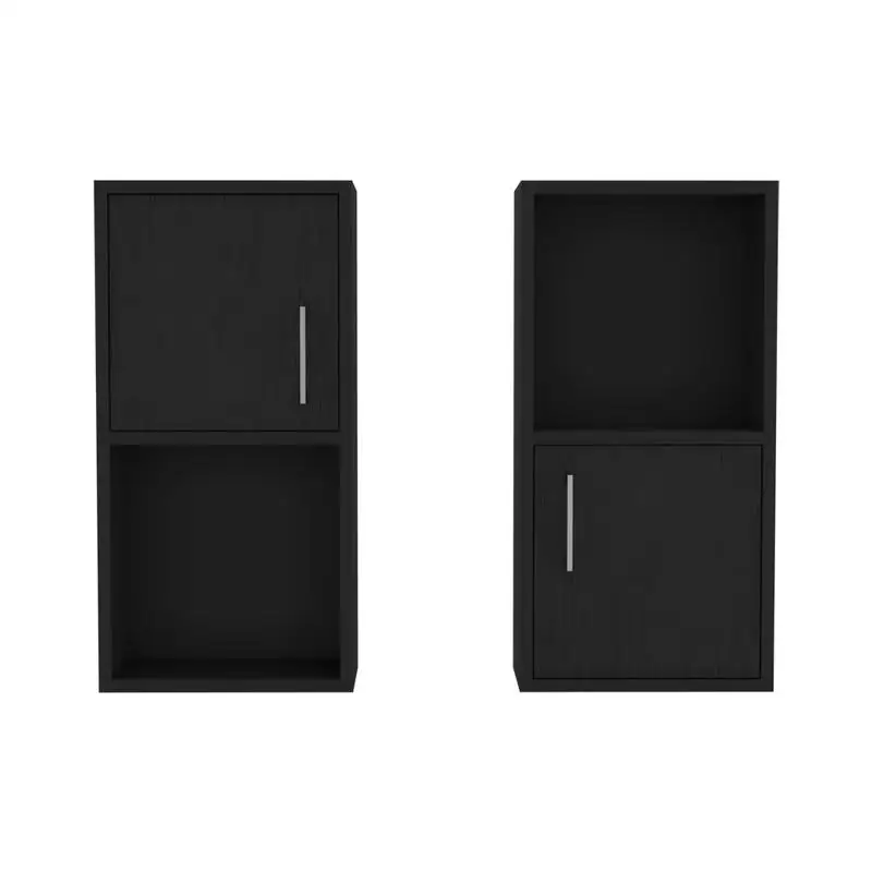 

Black Medicine Cabinet for Bathroom, Stylish Wall-Mounted Storage Solution with Mirrors and Shelves, Perfect for Organizing
