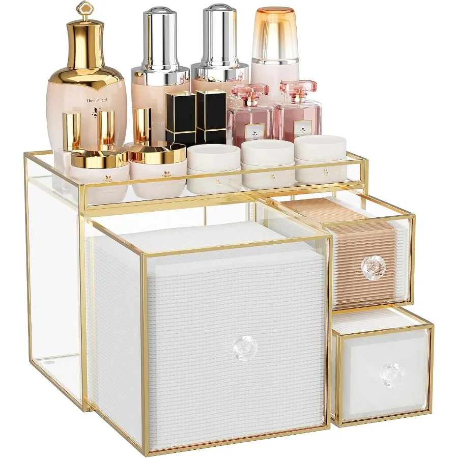 

Multifunctional Face Towel older wit 3 Ders Tempered Glass Cotton Pad and Swa Orgazer Disposale Face Towel older for atroom Vat