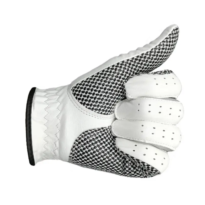 

1pcs Golf Gloves Men'S Glove Left Hand Right Hand Soft Breathable Sheepskin Non-Slip Wear-resistant Particle Golf Gloves