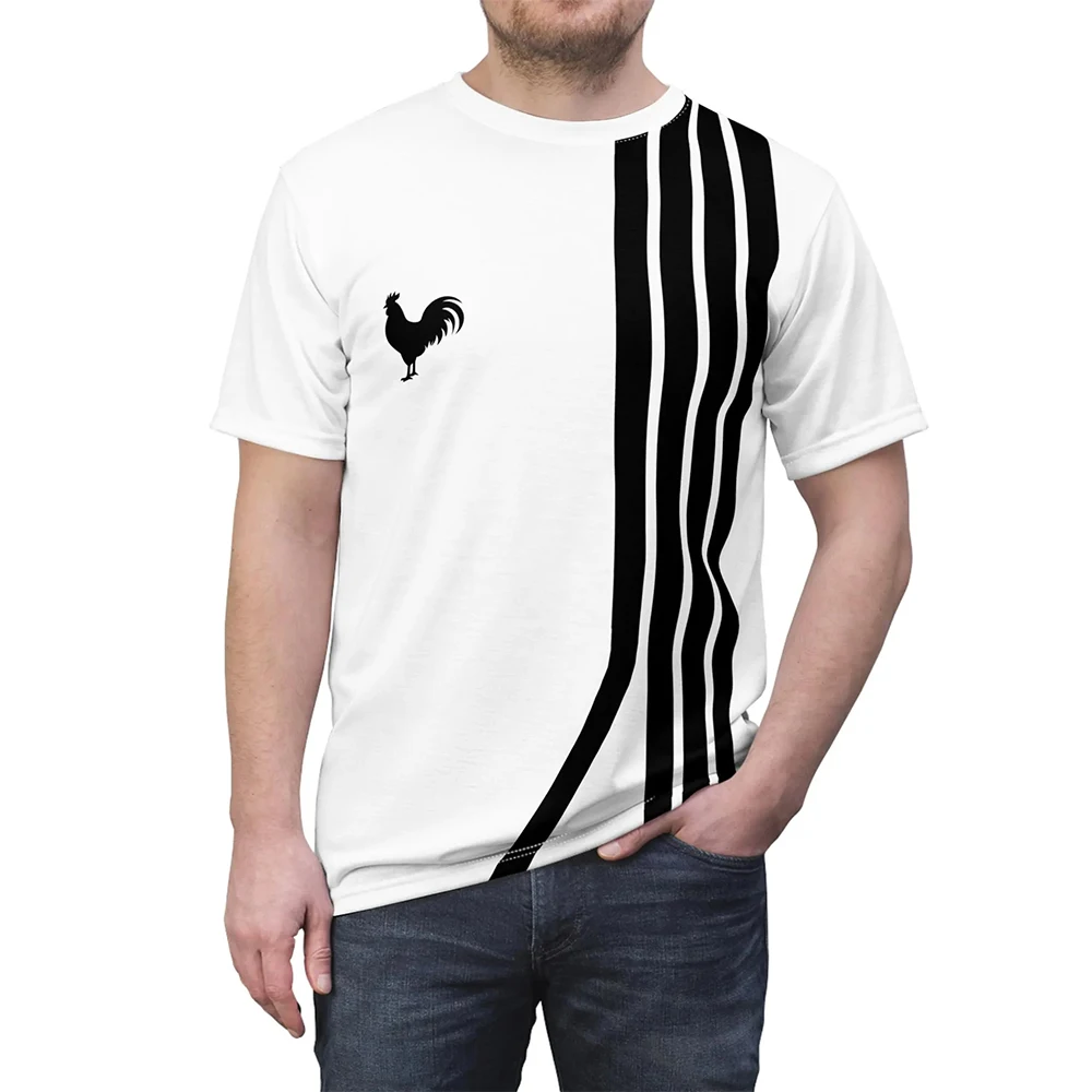 

ARC Raiders Don't Shoot Chicken T-shirt Game Graphic 3D Printing Clothing Short Sleeve Loose Men/Women Tshirts Unisex Streetwear