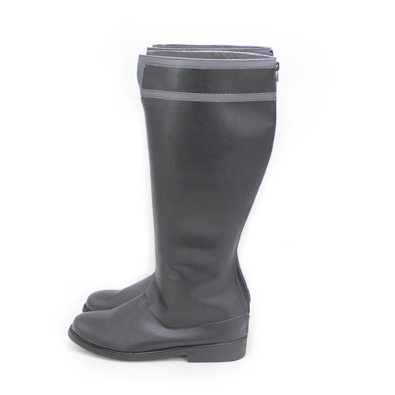 Superhéroe Legacy Black Clark Kent Cosplay zapatos botas adulto hombre niños botas negras carnaval Halloween