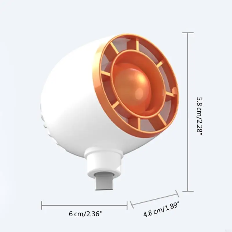 Molf Mini Type-C вентилятор мощные турбинные лето-летние холодильные энергосберегающие студенты Идеально подходит для телефонов