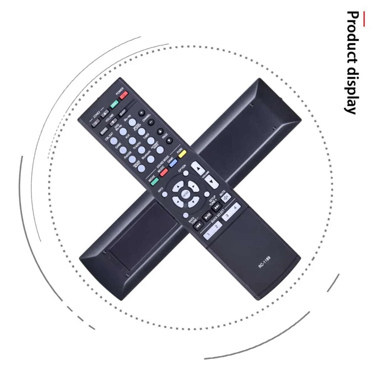 อะไหล่ RC-1189ควบคุมระยะไกลสำหรับเครื่องรับสัญญาณ AV ของเดนอน AVR-S700W AVR-S720W AVR-S710W AVR-X1100W AVR-S700 AVR-X1200W