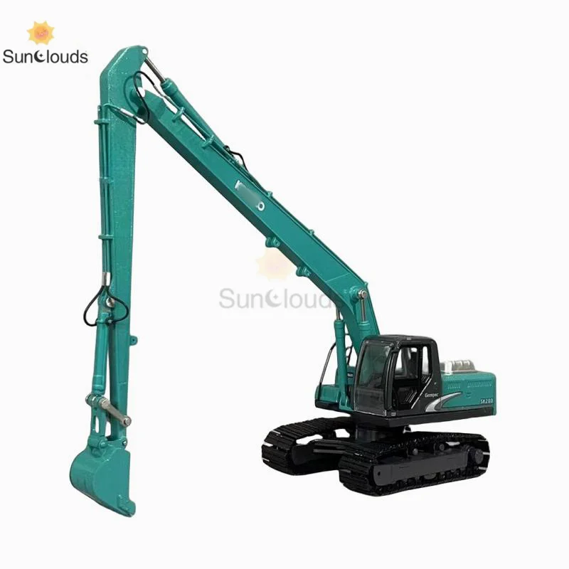 

For KOBELCO Lengthened Arm Excavator Model SK200-8 Alloy 1:50 Scale Die Cast Model Toy Car & Collection Gift & Display & Souveni