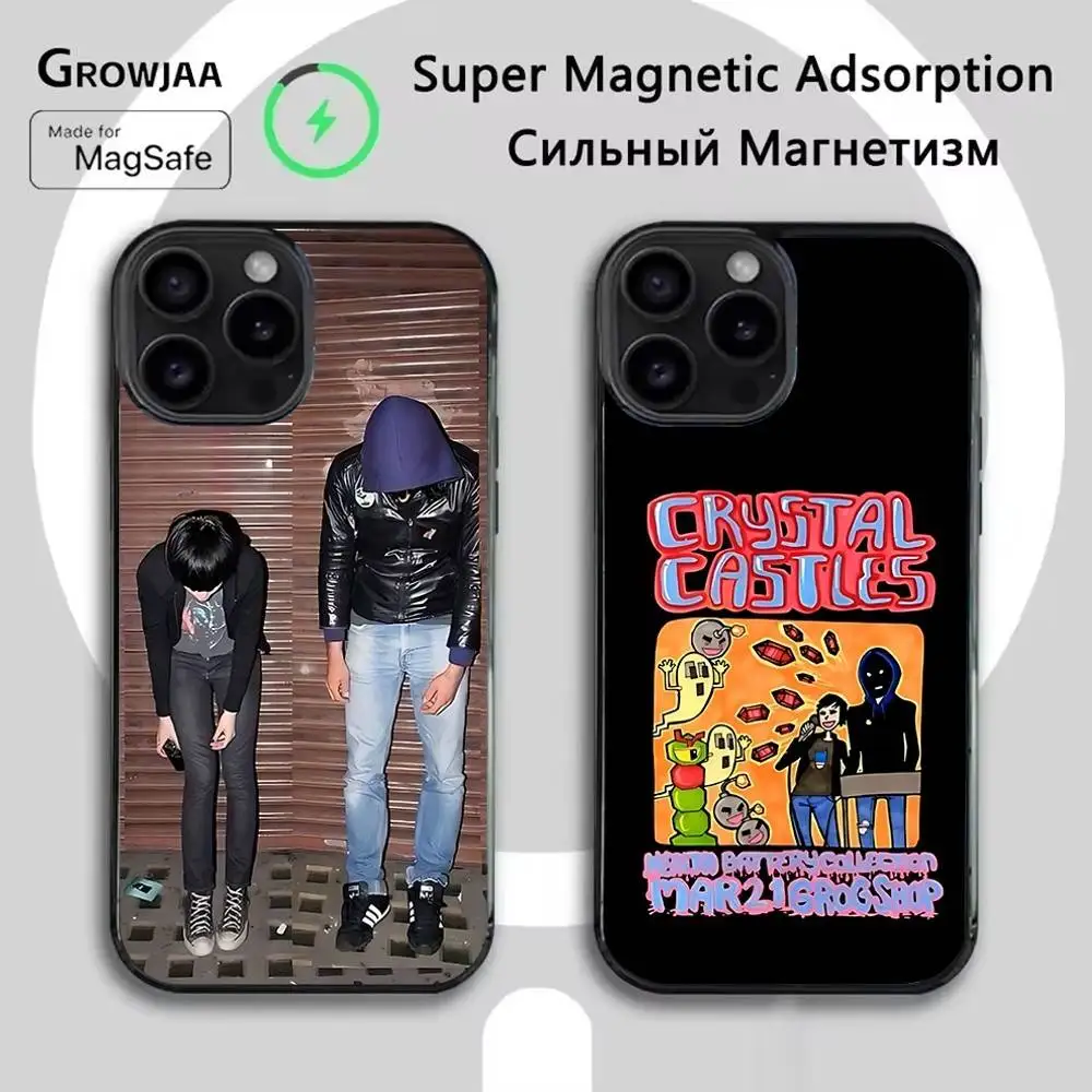 

Crystal Castles Phone Case For iPhone 16e,16,15,14,13,12,11,Plus,Pro,Max,Mini Magsafe Magnetic Wireless Charging