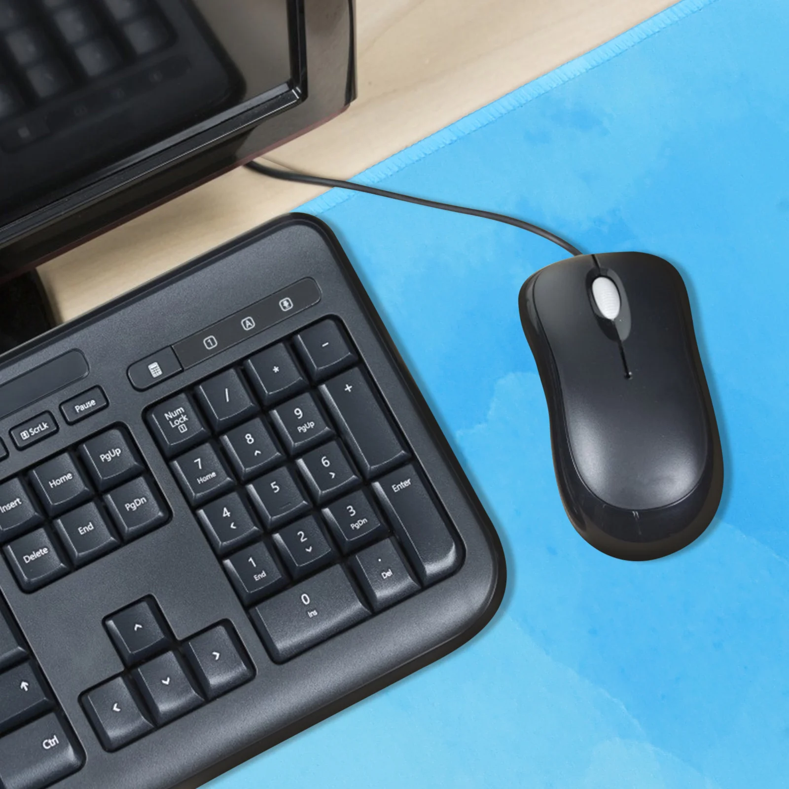 

Convenient Mouse Pad Large Size Comfortable Usage Non-Slip Bottom Ideal for Laptop Gaming Office Home Mouse Pad