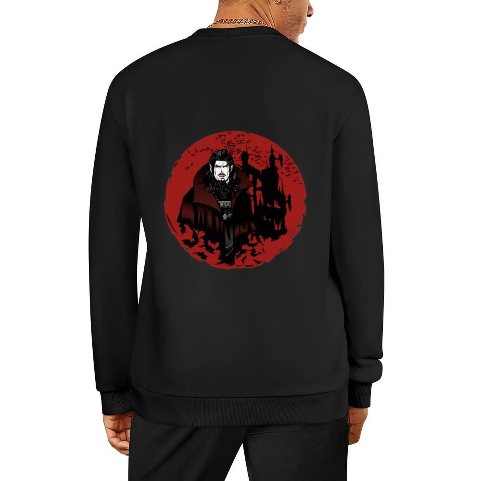 

Vlad Dracula Tepes Pullover autumn new products graphic t shirts men anime clothing fashion men oversize sweatshirts