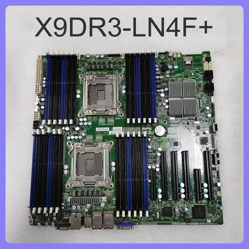 

LGA2011 DDR3 ECC E5-2600 V1/ V2 семейство для материнской платы Supermicro X9DR3-LN4F +