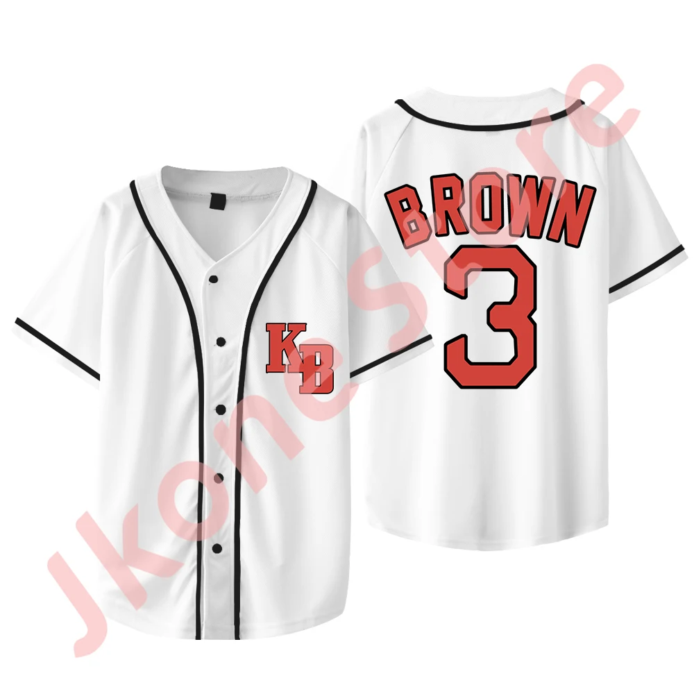 Kane Brown In The Air Tour Merch Jersey KB Logo Baseball Jacket Women Men Fashion Casual T-shirts