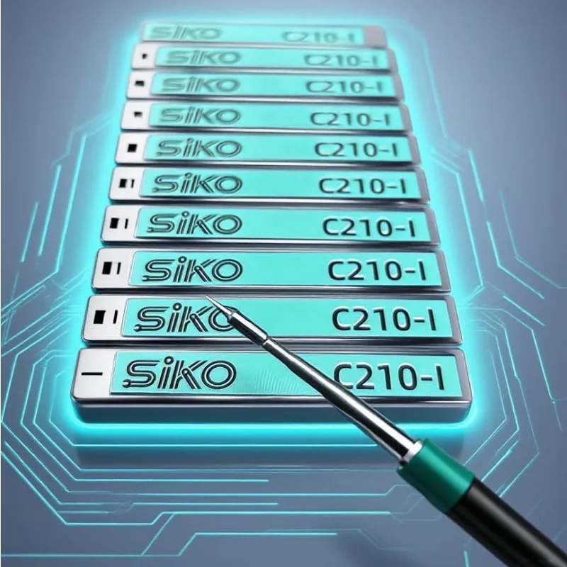 

3 шт. жала для паяльника C210, совместимые с JBC T210/HS02B, долговечность, 72 часа, выдержанный тест, прочный с покрытием Fe/Ni/Cr для быстрого нагрева