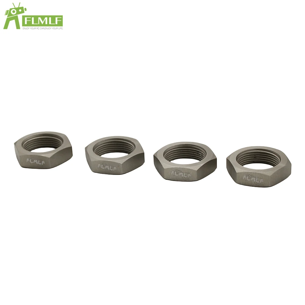 Alloy CNC Upgrade 24mm Rear Front Wheel Nut Set Fit for 1/5 HPI ROFUN BAHA King Motor ROVAN BAJA 5B 5T 5SC Rc Car Toy Game Parts