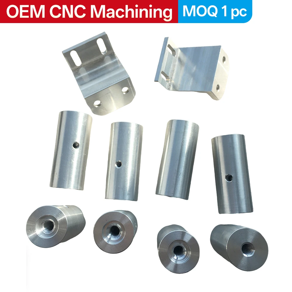 

OEM Custom CNC Precision Aluminum Machined Parts: Brackets, Bushings, Connectors, and Various Other Components