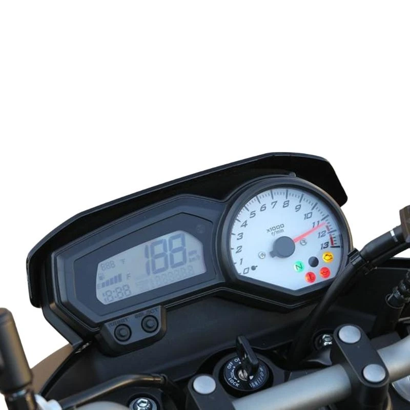

Waterproof Motorcycle Display Screen Clear LCD Motorcycle Dashboard for FZ8 H9EE