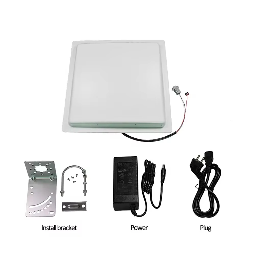 

Long Range Passive Contactless UHF RFID 12dBi Integrated Reader With RS232 Or USB Interface Free SDK And English Demo