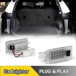 1Pcs White LED Luggage Compartment Lights Trunk Interior Lamps For Toyota RAV4 MK5 XA50 Highlander Scion Prius Venza 2019-2022
