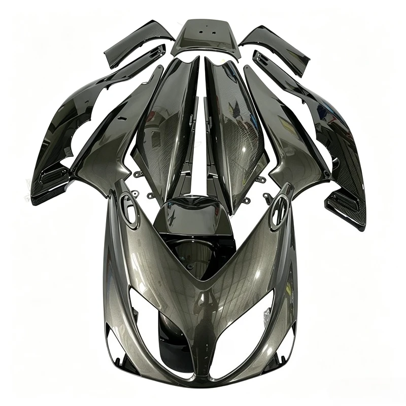 Injection Mold New ABS Fairings Kit Fit for YAMAHA Tmax 500 2001 2002 2003 2004 2005 2006 2007 Bodywork Set Black Gray
