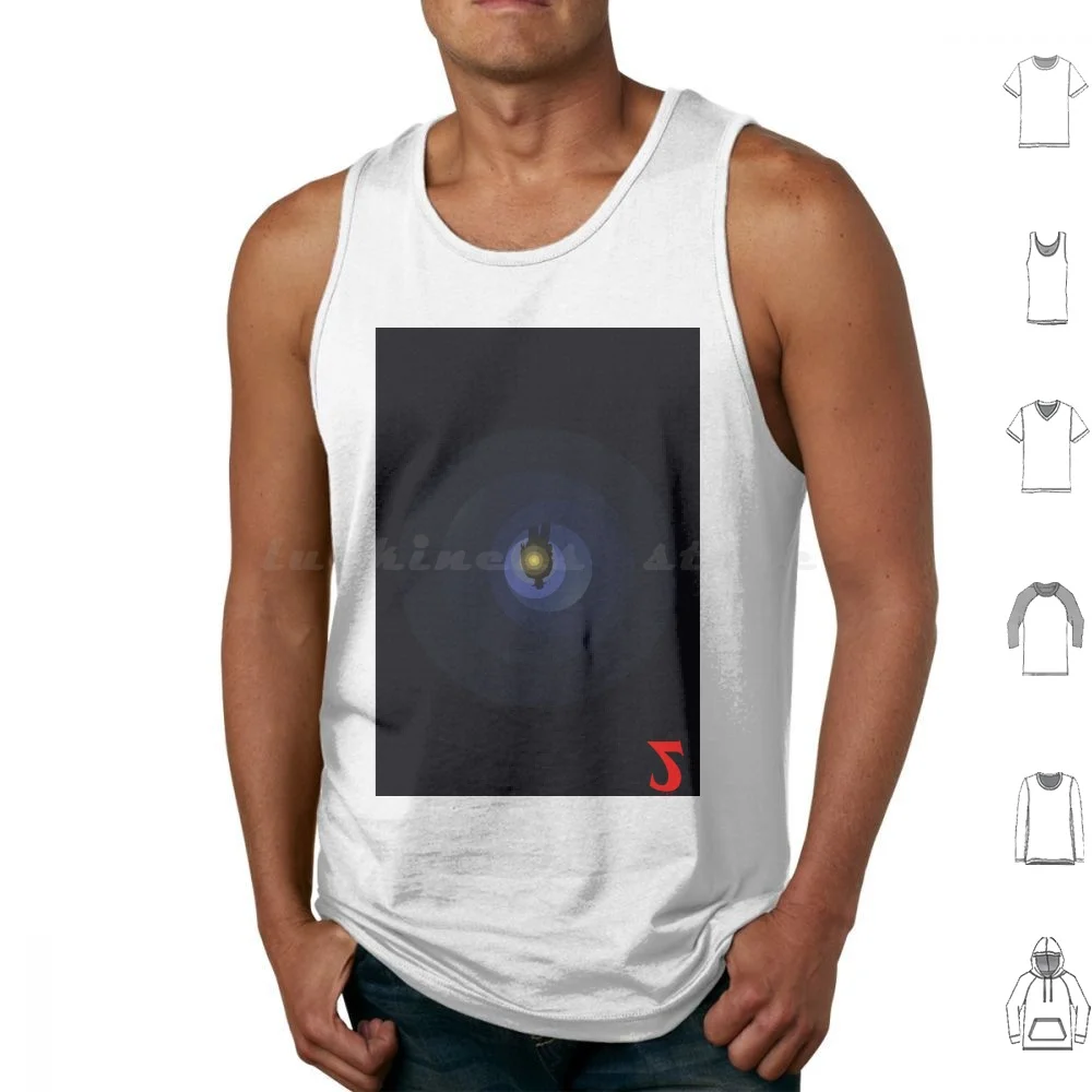 Hopper Tank Tops Vest Sleeveless Netflix Hopper Retro Vintage Upside Down Reverse Underground Symmetry