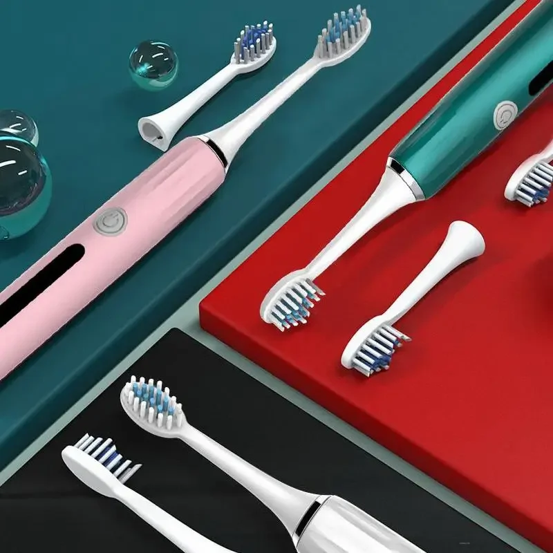 Electric Toothbrush Adults Children USB Charging Sonic Cleaning DuPont Bristles Brush