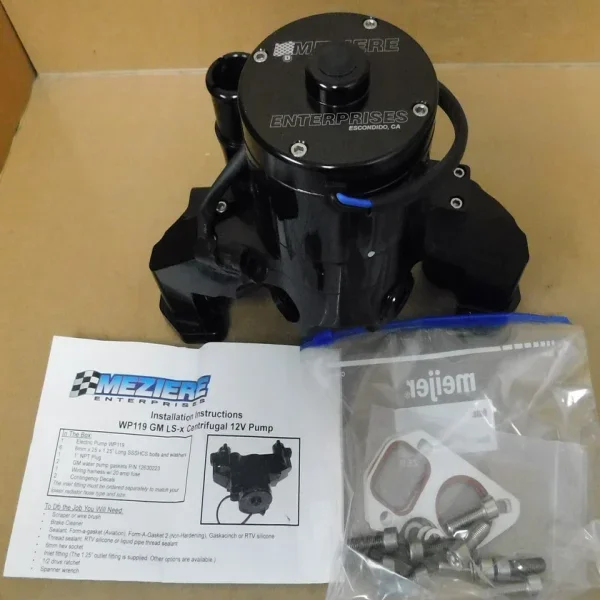 

2026 Meziere Wp119shd Water Pump, 42gpm, Black Finish, 1" Npt Inlet Brand New Original Spot Plc