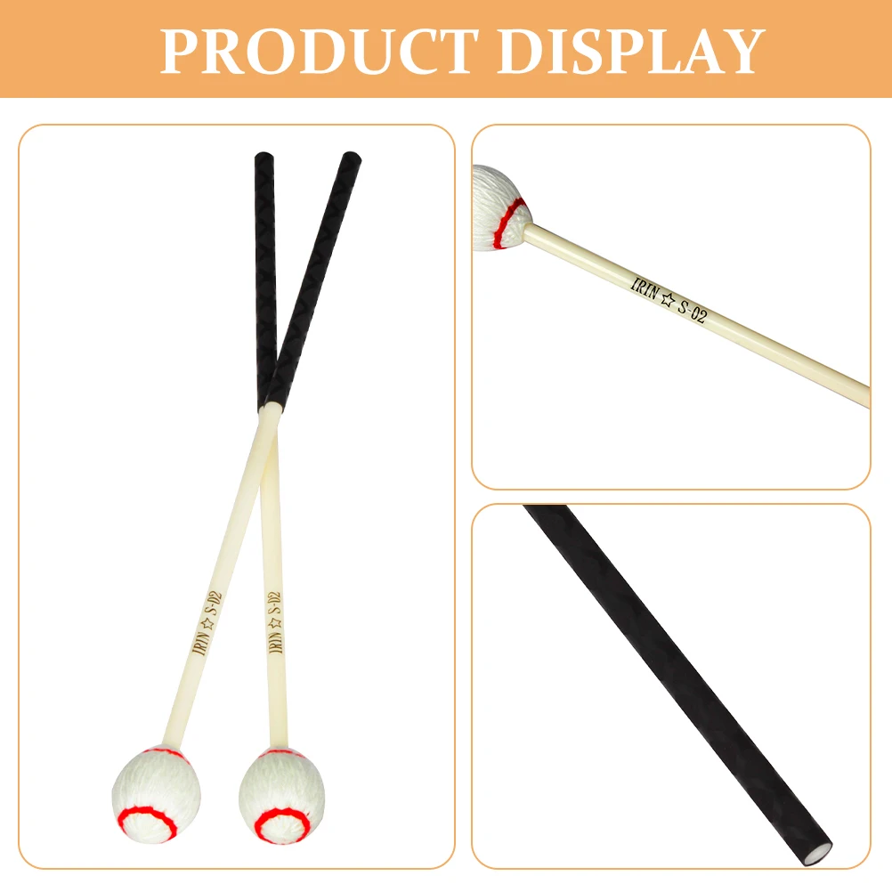 

Marimba Hammer Mallets for Xylophone Drumsticks Music Instrument Accessory Percussion