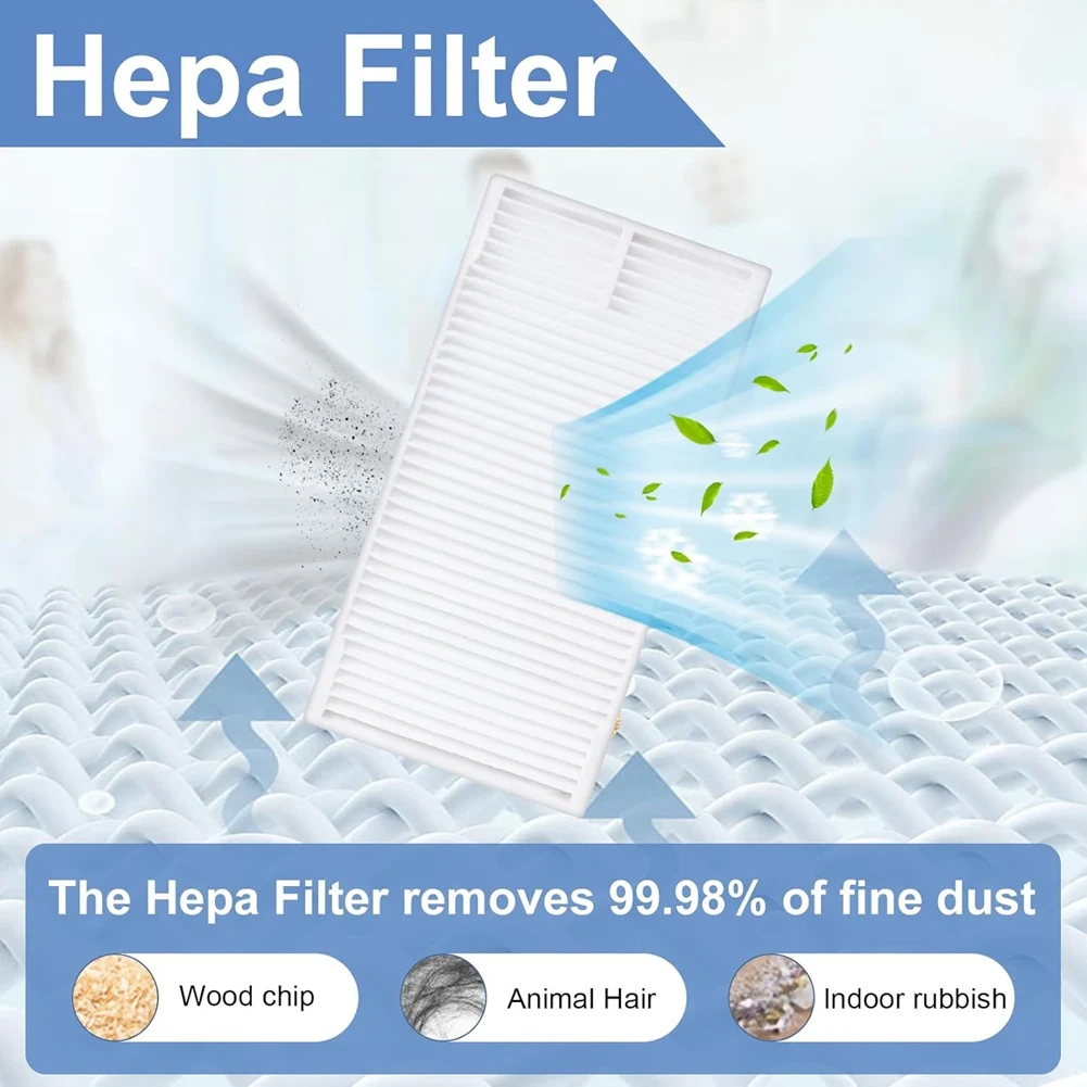 ยอดนิยมสําหรับ Eureka J12 Ultra เครื่องดูดฝุ่นหุ่นยนต์หลักแปรงด้านข้าง HEPA FILTER Mop ผ้าฝุ่นกระเป๋าอุปกรณ์เสริมอะไหล่