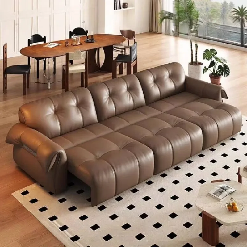 Extension Waterproof Electric Sofa Living Room Lazy Sleeper Loveseat Recliner Sofa Modern Luxury Divano Sottovuoto Furniture