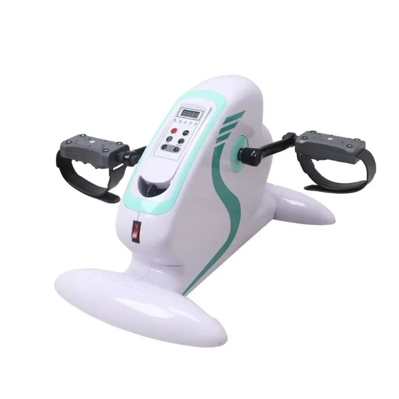 Electronic Motorized Mini Training Bike, Multi Speed Hand Foot Exerciser for Disabled Daily Limb Care Workout