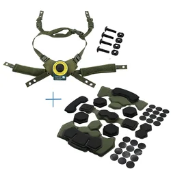 Wendy Helm Suspension System Helm Lanyard & Helm Memory Foam Pad SCHNELLE MICH Outdoor Jagd Helm Accessies