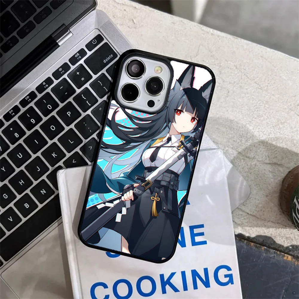 Game Anime Zenless Zone Zero Hoshimi Miyabi Phone Case Strong Magnetic For IPhone 15 14 13 Pro Max 11 12 Mini Alex Mirror For