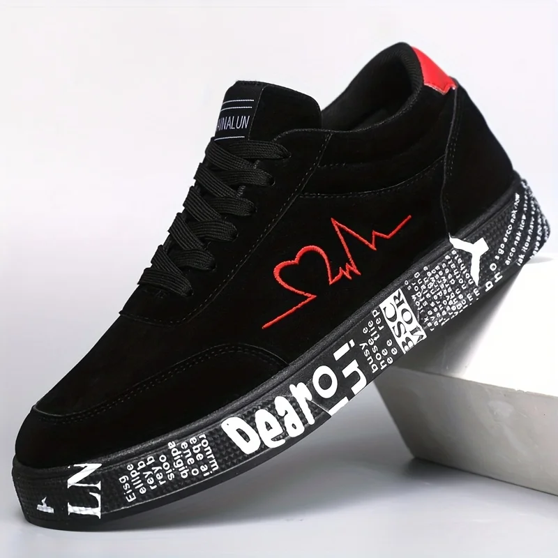 Men's casual shoes, oversized men's shoes, good grip, fashionable and casual, suitable for outdoor walks, daily wear