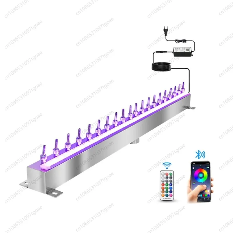 High quality decorative indoor water rain curtain metal swimming pool water rain curtain waterfall