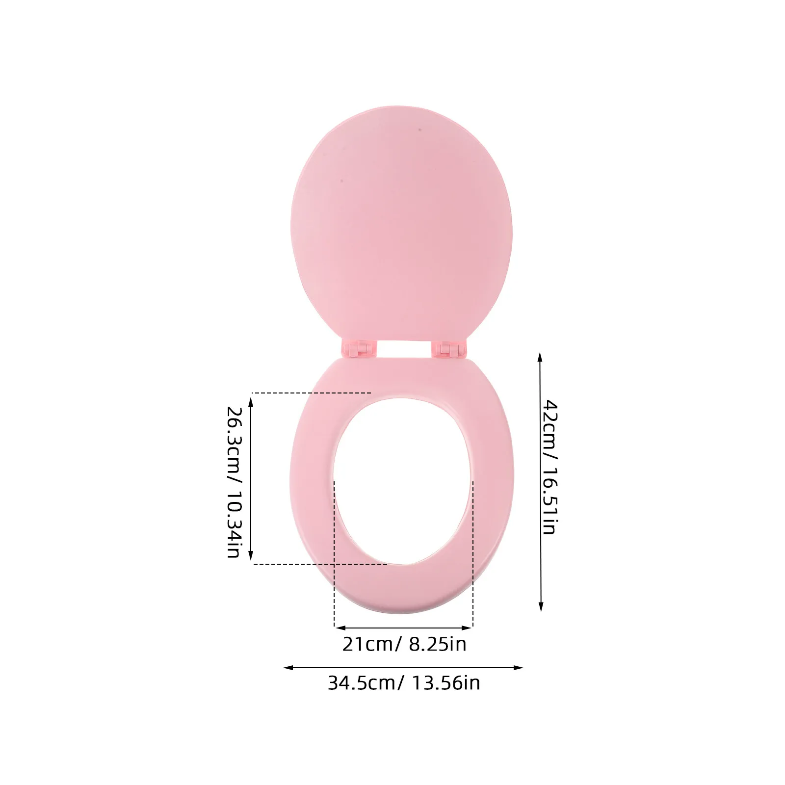 Padded Toilet Seat Soft Foam Toilet Seat Cover Elongated Replacement O-Shaped  Slow Close Accessory For Home Bathroom Upgrade