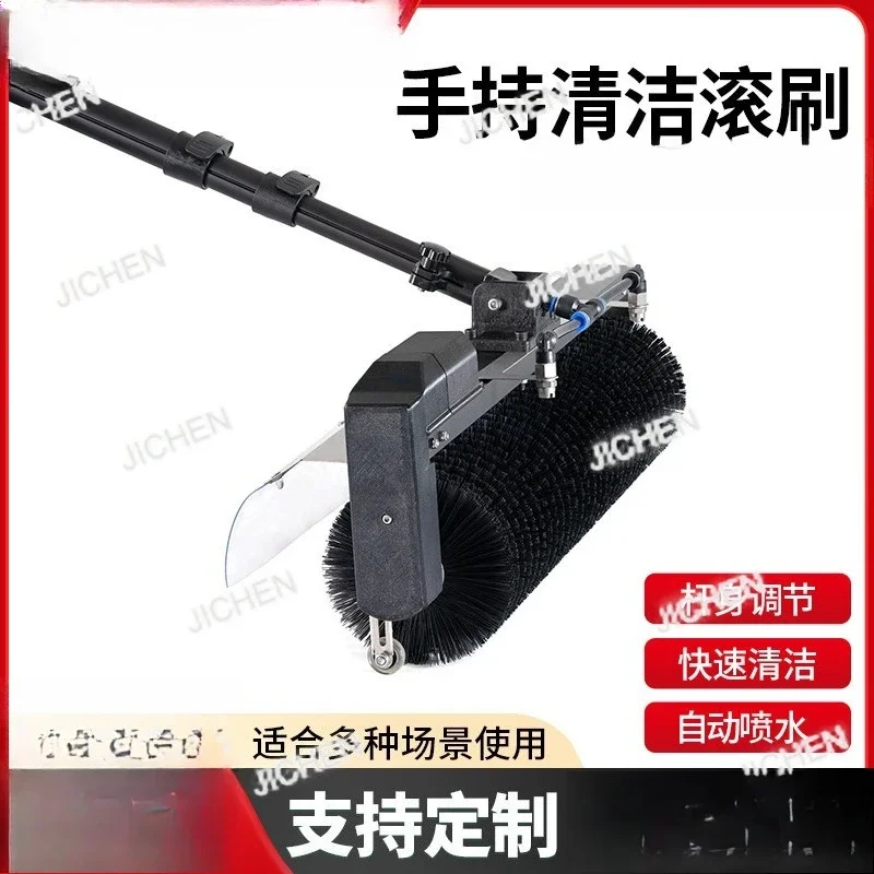 

HSPhotovoltaic Panel Cleaning Equipment Handheld Roller Brush Dry Cleaning Electric Solar Photovoltaic Panel Cleaning Machine Cl