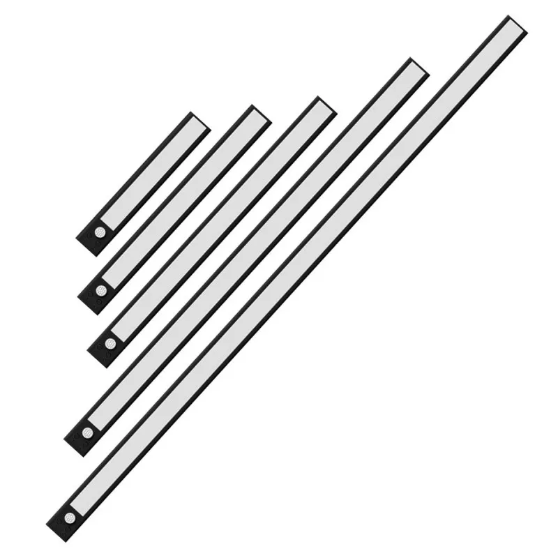 40/30/20 سنتيمتر رقيقة جدا LED إضاءة الخزانة قابلة للشحن محس حركة ضوء USB ليلة ضوء التعريفي مصباح خزانة خزانة الإضاءة