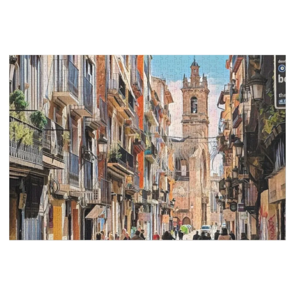 

Valencia Jigsaw Puzzle Personalised Toys Wooden Jigsaws For Adults Customs With Photo Personalized Toys Puzzle