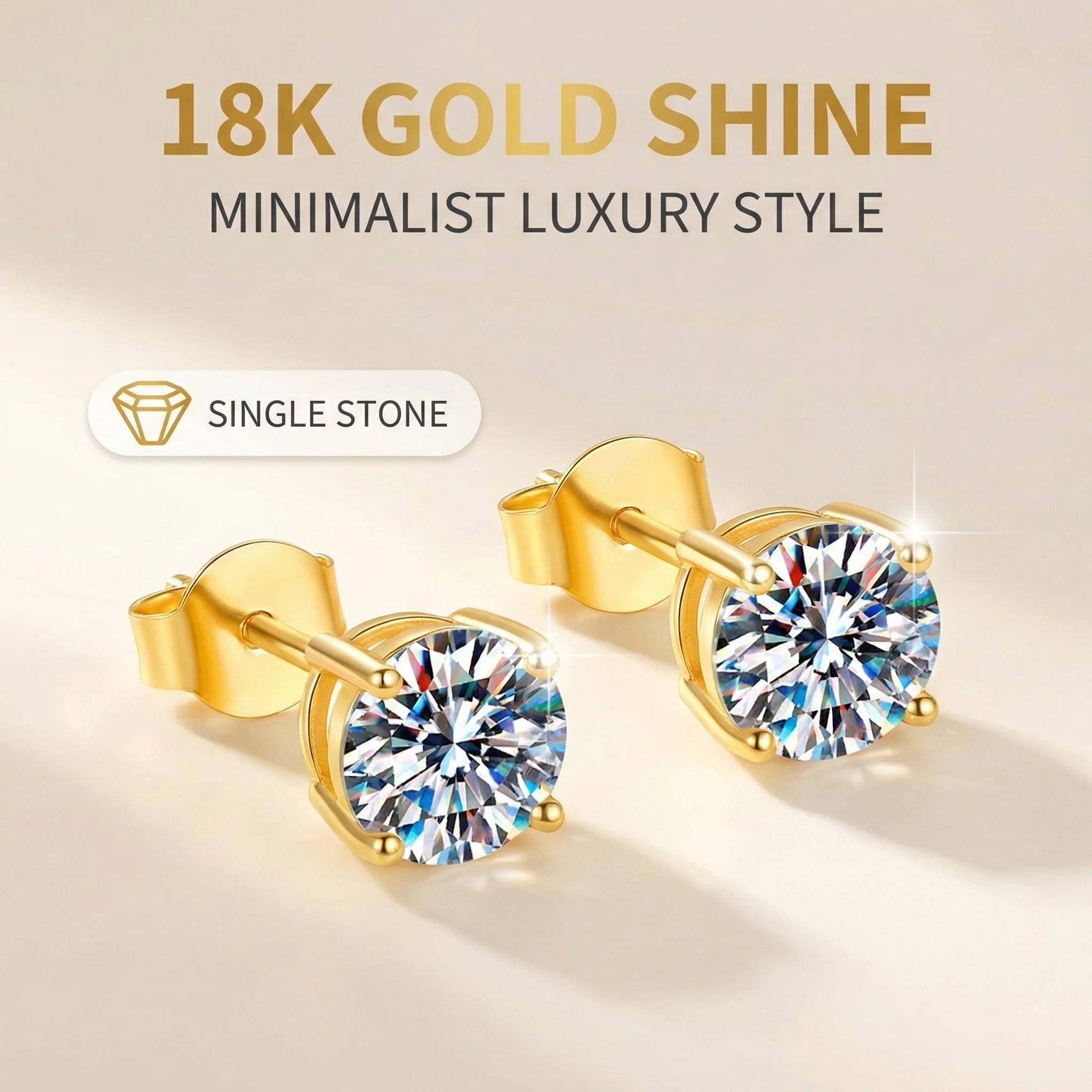 

Серьги-гвоздики из муассанита (0.1-3 карата) с сертификатом качества, для мужчин и женщин, из серебра S925 с платиновым покрытием, для невесты, свадебные, с имитацией бриллиантов