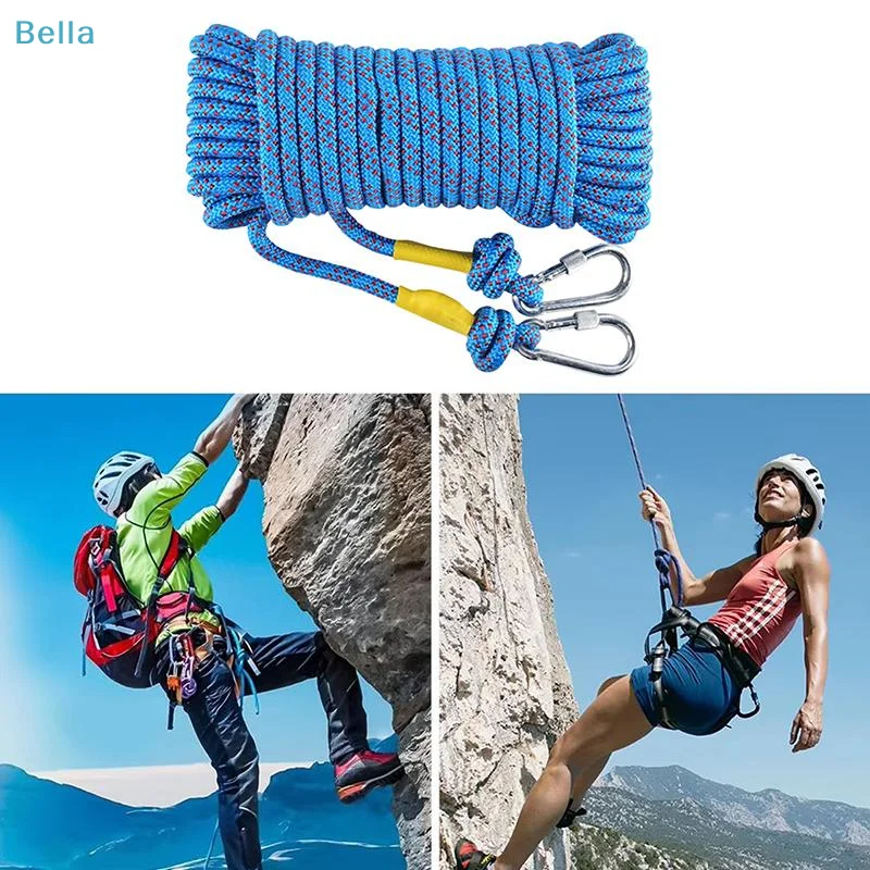 ♩ 10M 야외 암벽 등반 로프, 화재 구조 안전 탈출 - Rope Climbing Static 리뷰 및 가격