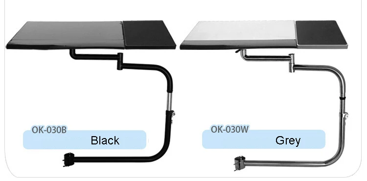 NB-OK030 Multifunctional Full Motion Chair Clamping Keyboard Support Laptop Desk Holder Mouse Pad for Comfortable Office andGame