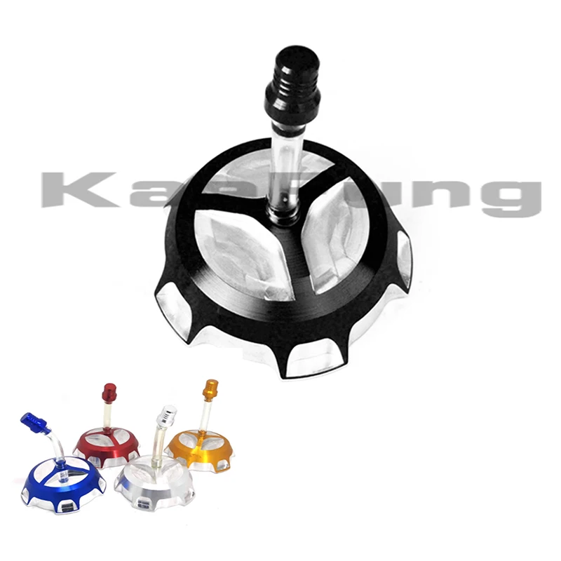 

Motorcycle DIRT PIT BIKE parts Aluminum CNC fuel tank cap Fit For Kayo Small Dirt bike XR50 CRF50 KLX110 KX65 KX85 KX100 KX110