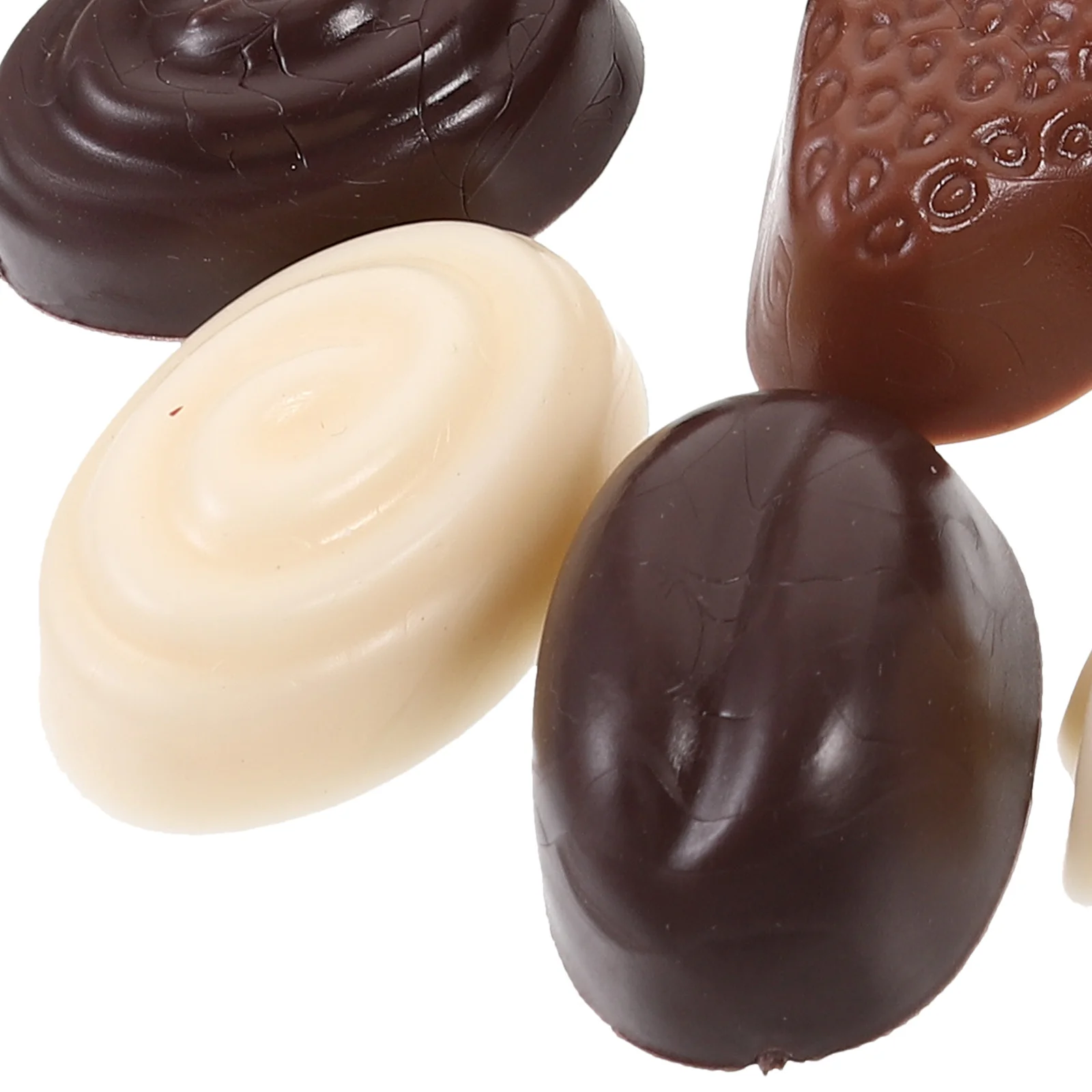 

30Pcs Simulated Chocolate Decor Lifelike Artificial Chocolates Multi-Function Tabletop Decor for Shop Display Home Decoration