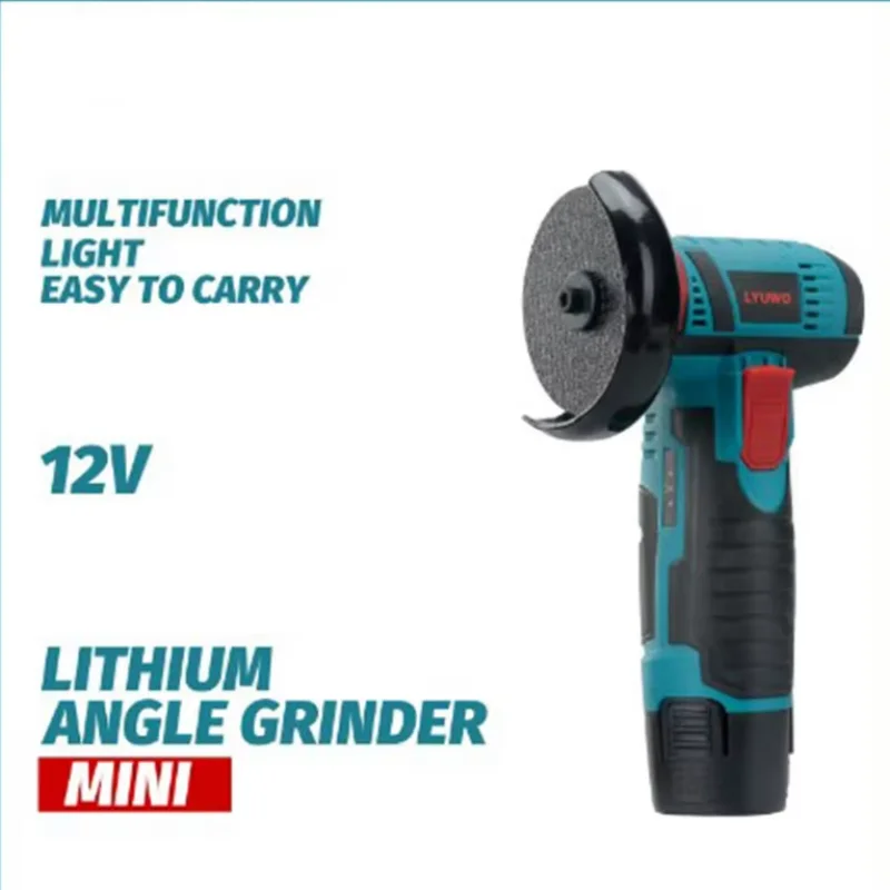 Mini Angle Grinder Mini Household Rechargeable Cutting Machine Polishing Machine Electric Hand Grinder Polishing Machine