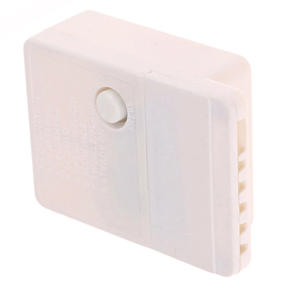 LED String Dimmer With 8 Lighting Modes For Twinkle Ribbon Strip Lights, Two-Way Control, LED Lighting Controller